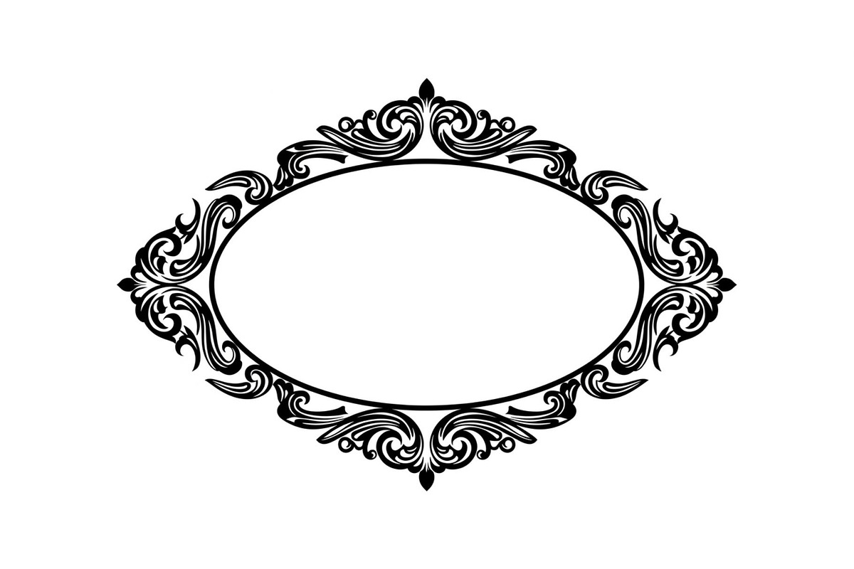 Elegant Oval Ornament Frame Bundle, an Illustration by jahid234 (Photo 23 of 31)
