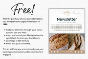 Bakery Instagram Templates, a Social Media Template by Talipic Designs (Thumbnail 7 of 8)