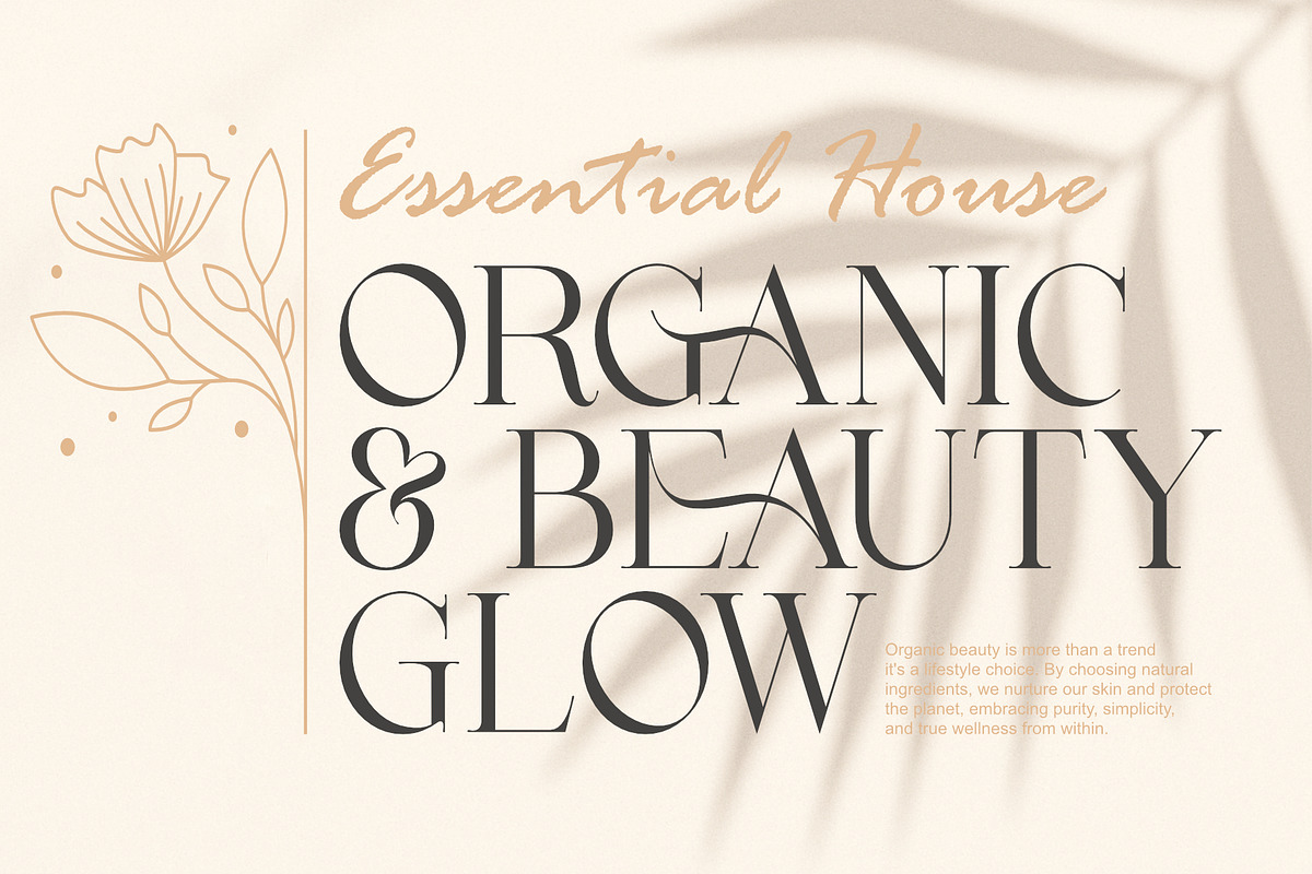 Rakige - Elegant Corporate Ligature, a Serif Font by Sealoung (Photo 6 of 10)