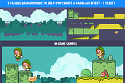 Platformer Assets Pack 3, a Background Graphic by Fassous game assets (Thumbnail 3 of 3)