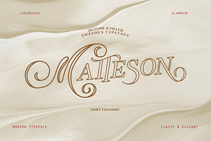 Matteson Fonts