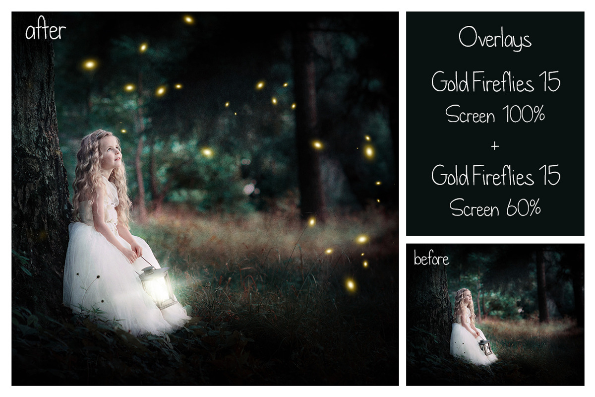 80+ Firefly Overlays, a Texture Graphic by LovePhotoMoment