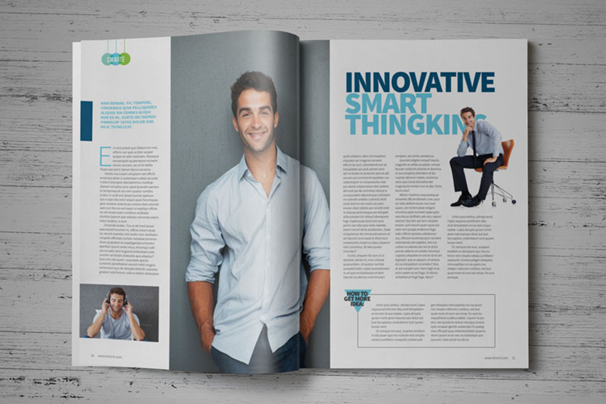 (save 35%)InDesign Magazine Template, a Magazine Template by broluthfi (Photo 4 of 5)