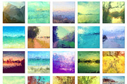 Triangles LANDSCAPES Collection, a Texture Graphic by ekaart (Thumbnail 10 of 10)