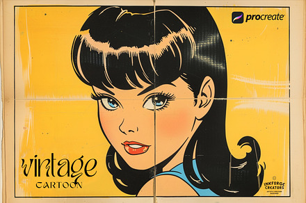 Vintage cartoon kit, a Brush Add-On by Studio.Valhalla