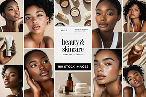 Melanin Beauty Stock Image Bundle