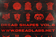 Mask Vector Illustrations, an Illustration by Dreadlabs (Thumbnail 3 of 5)
