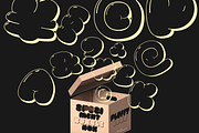 Pluffy Loon | Baloon Bubble Font, a Sans Serif Font by Jolicia Type (Thumbnail 6 of 13)