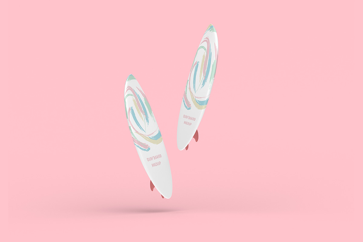 Surfboard Mockup Set, a Product Mockup by zuhraabdullah (Photo 7 of 8)