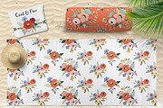 Hand Drawn Flower Patterns, a Pattern Graphic by Dasha_D (Thumbnail 4 of 8)