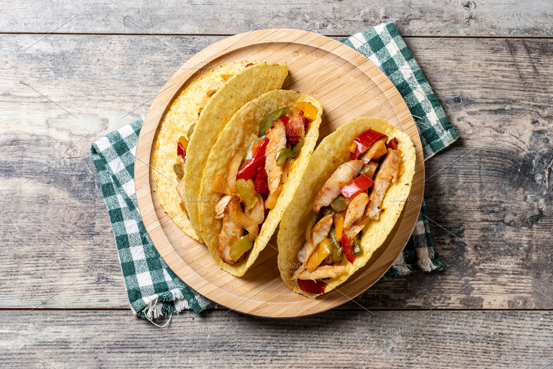 Mexican chicken tacos, a Food & Drink Photo by etorres69