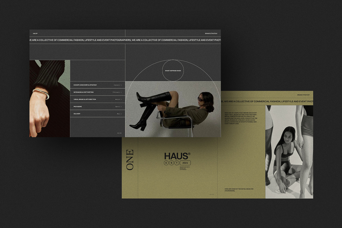 HAUS | Brand Proposal, a Presentation Template by Studio Standard (Photo 5 of 10)