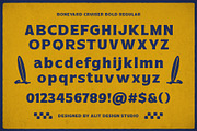 Boneyard Cruiser Typeface, a Sans Serif Font by alit design (Thumbnail 10 of 20)