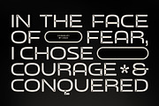 CS Bosley – Inktrap Font, a Sans Serif Font by Craft Supply Co. (Thumbnail 3 of 8)