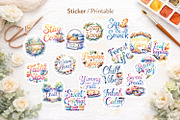 Autumn Coffee & Treats Sublimation, an Illustration by Artnoy (Thumbnail 5 of 8)