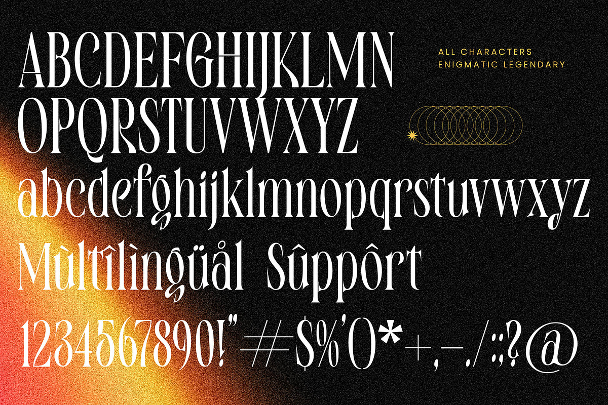 Enigmatic Legendary Modern Serif, a Serif Font by timelesstype.co (Photo 18 of 20)