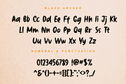 Black Archer, a Font by Dumadistyle (Thumbnail 2 of 8)