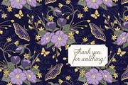 Dark Botanical Magic Clipart, a Decorative Illustration by PenguinArtStudio (Thumbnail 18 of 18)