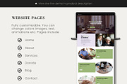 Wix Home Health Care Website, a Wix Template by Sky Dore Design (Thumbnail 3 of 11)
