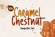 Caramel Chestnut - Handwritten Font, a Font by Littlehand (Thumbnail 1 of 8)