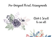 Watercolor Floral Garden PS Brushes, a Brush Add-On by La Bella Rue (Thumbnail 4 of 10)