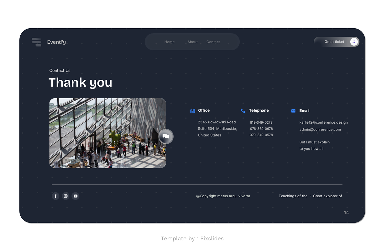 Webinar and Meeting Keynote, a Presentation Template by Pixslides (Photo 7 of 7)