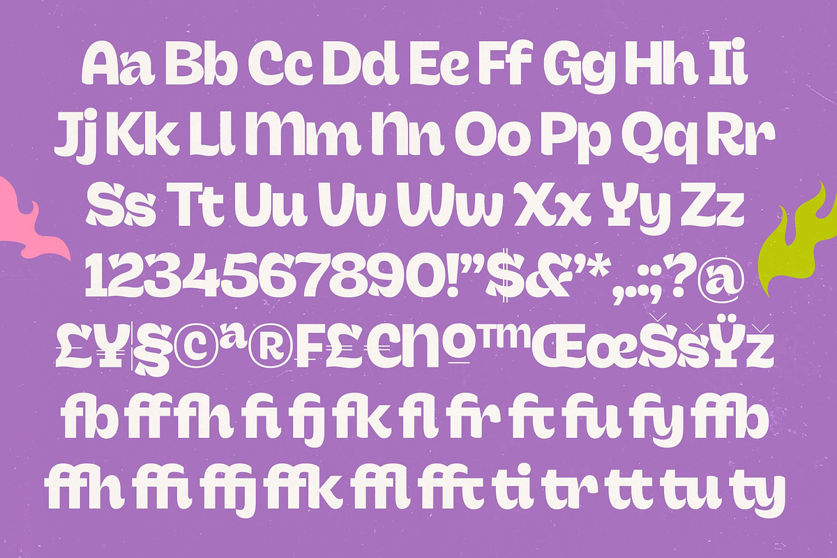 Wacky Sans Serif Display Font, a Sans Serif Font by timelesstype.co (Photo 7 of 10)
