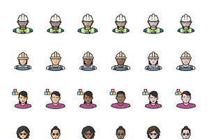 Diversity Avatars V2 - Volume 4