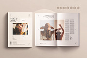 The Lifestyle Magazine Template, a Magazine Template by ArtisanaAura (Thumbnail 1 of 22)