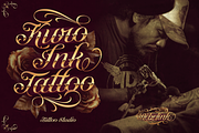 Rebelink, a Script Font by Burntilldead (Thumbnail 7 of 12)