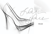 City Spire, a Script Font by Letter-P (Thumbnail 3 of 9)