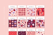 Valentine Kisses Pattern Collection, a Pattern Graphic by Rxmi Studio (Thumbnail 8 of 9)