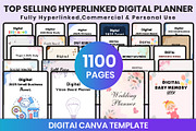 Top Selling Digital Planner, a Stationery Template by Shumaya (Thumbnail 1 of 4)