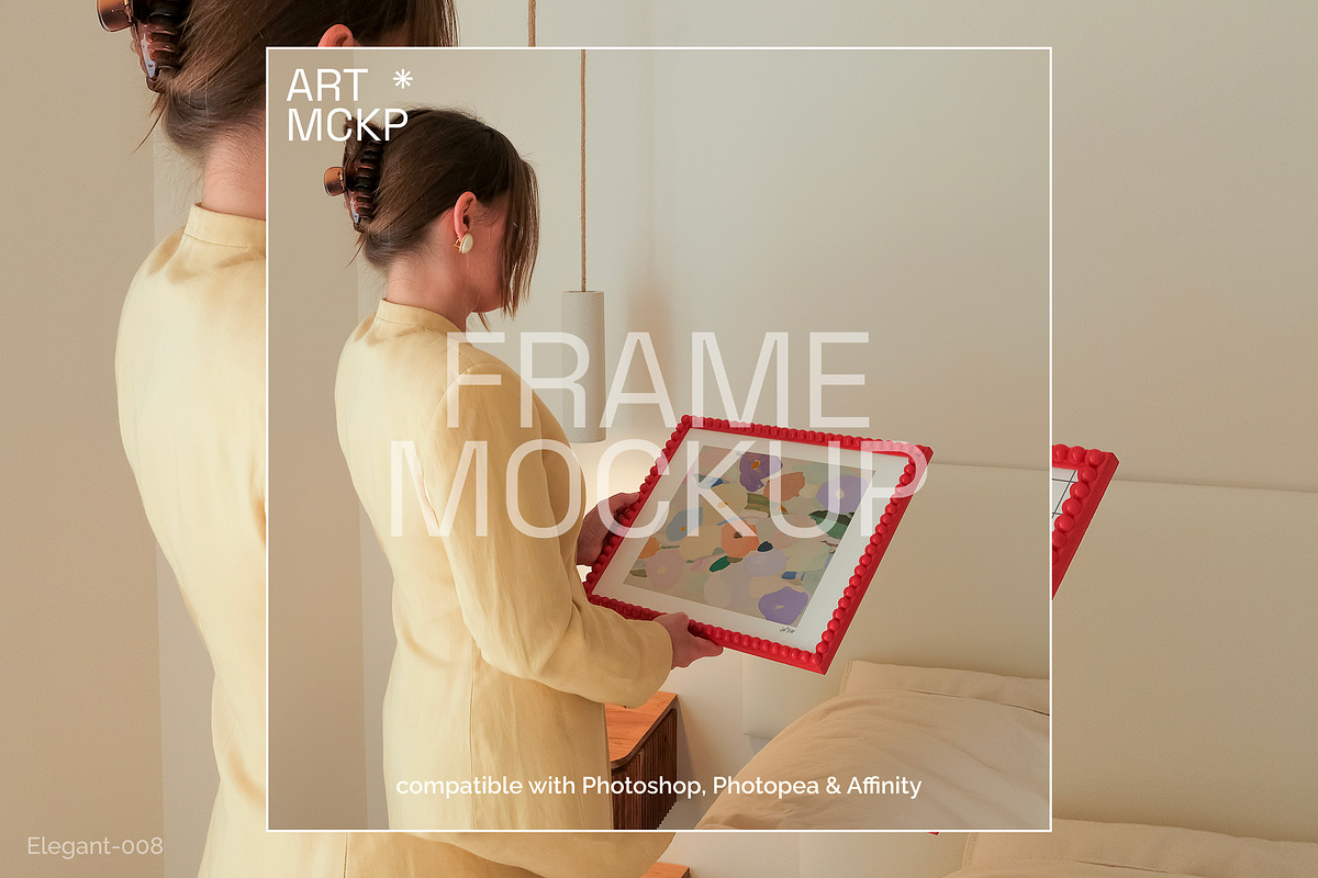 Elegant: Art Print/Poster mockup set, a Merchandise Mockup by MCKP*ME (Photo 13 of 15)