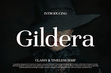 ET Gildera - Classy & Timeless Serif