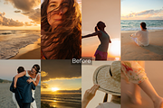 13 Teal Orange Lightroom Presets, a Preset Add-On by RamsaGraphi (Thumbnail 2 of 10)