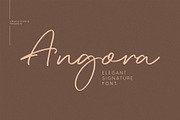Angora, a Script Font by Omotu Studio (Thumbnail 12 of 12)