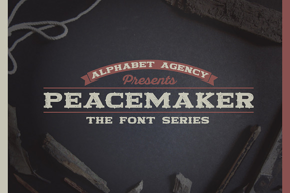 Peacemaker Font Series