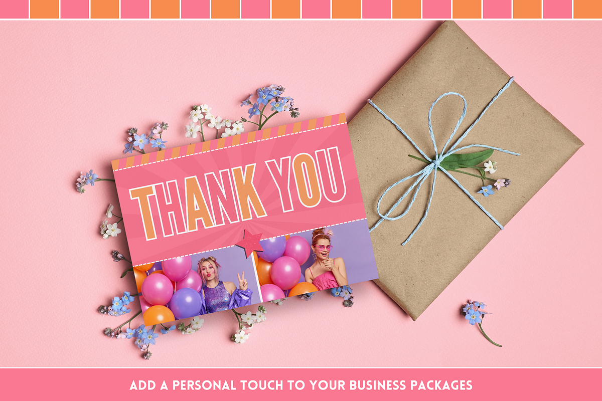 Fun Thank You Card, a Business Card Template by SunshineStudioBoutique (Photo 10 of 10)
