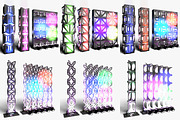 Stage Decor Collection 3 -  (9 PCS), an Architecture 3D Model by akerStudio (Thumbnail 1 of 64)