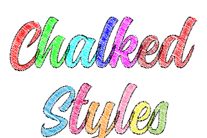 Vector Chalked Styles - Illustrator