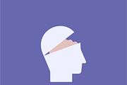 Open-mind illustration and logo, an Illustration by ulvinomarov (Thumbnail 2 of 2)
