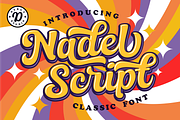 Nadel Script (40% OFF), a Script Font by Debut Studio (Thumbnail 1 of 18)
