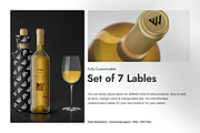 Product Labels • Wine, a Stationery Template by TheFeture (Thumbnail 2 of 10)