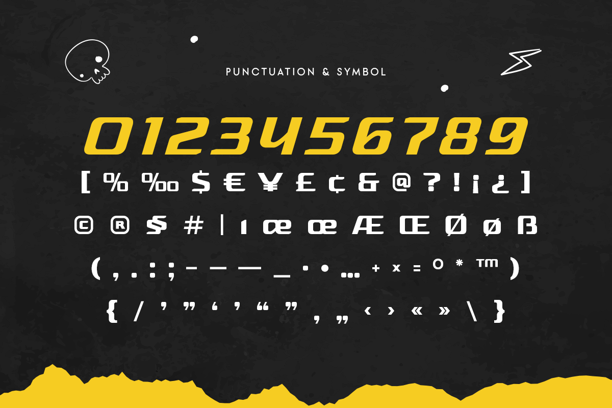 SOFAST - Racing Car Modern Font, a Sans Serif Font by Hamz Studio (Photo 3 of 8)