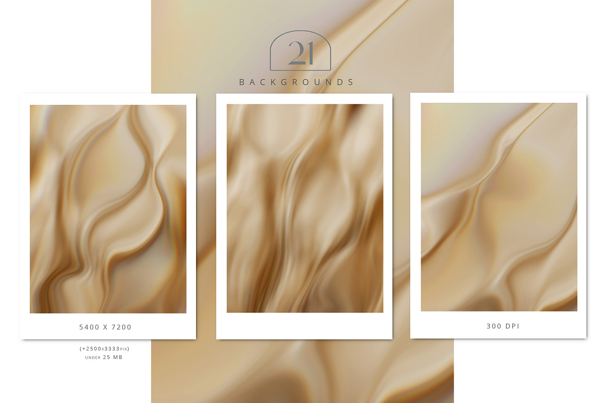 Gold Glass 3D Shapes & Backgrounds, an Object Graphic by Cat In Colour (Photo 8 of 13)