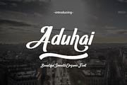 Aduhai, a Font by R4DS (Thumbnail 1 of 8)
