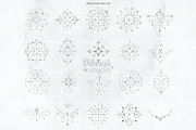 Procreate Ornament Tattoo Stamps, a Brush Add-On by DiBrush Studio (Thumbnail 6 of 9)