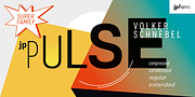 Pulse JP, a Sans Serif Font by JPFonts (Thumbnail 1 of 14)