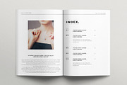 Minimal Look-Book Template, a Magazine Template by E-Type (Thumbnail 2 of 7)